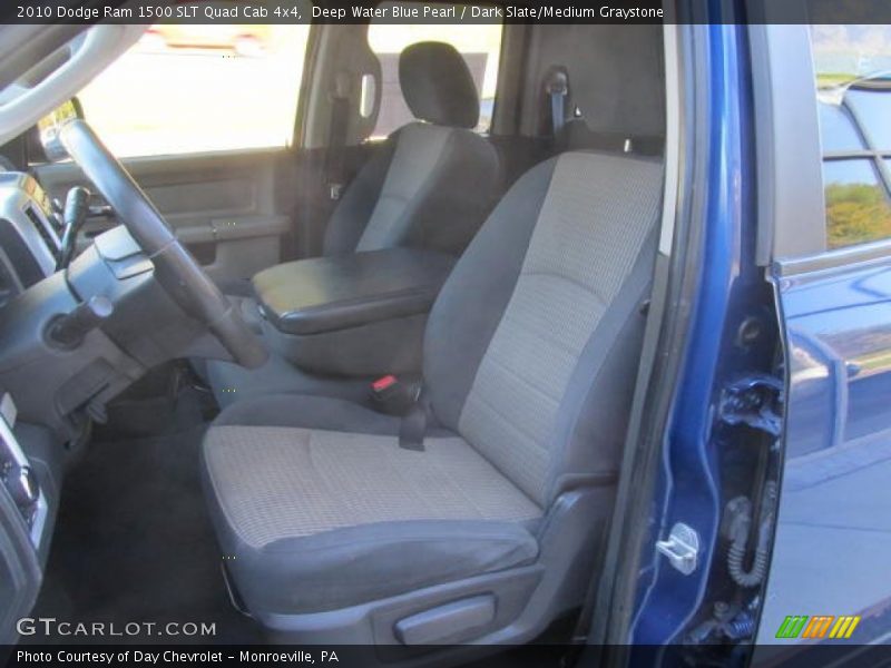 Deep Water Blue Pearl / Dark Slate/Medium Graystone 2010 Dodge Ram 1500 SLT Quad Cab 4x4