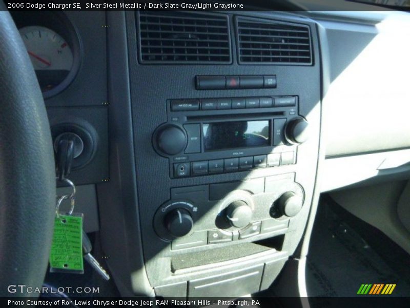 Silver Steel Metallic / Dark Slate Gray/Light Graystone 2006 Dodge Charger SE