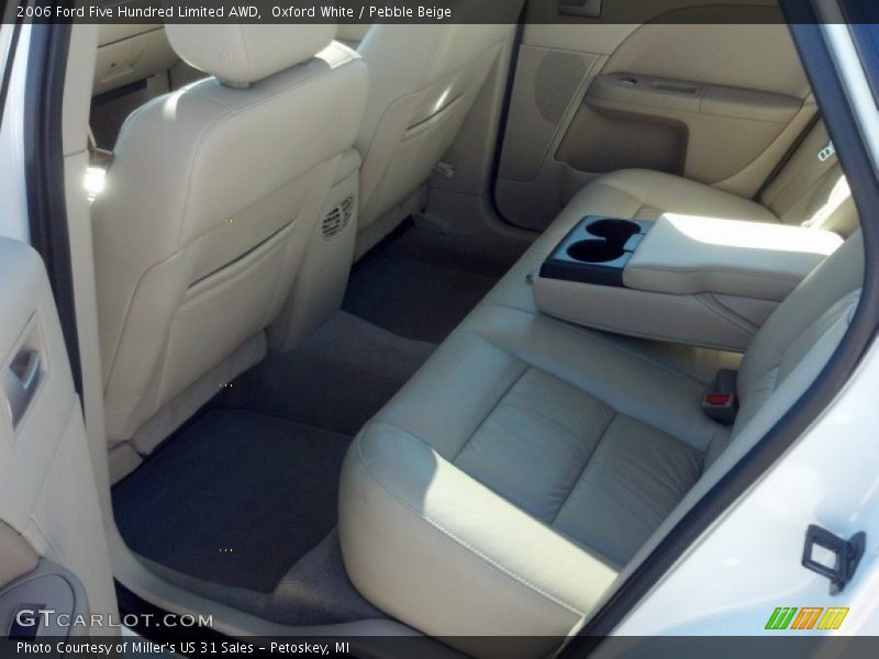 Oxford White / Pebble Beige 2006 Ford Five Hundred Limited AWD