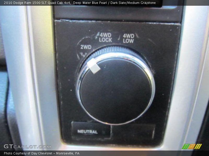 Deep Water Blue Pearl / Dark Slate/Medium Graystone 2010 Dodge Ram 1500 SLT Quad Cab 4x4