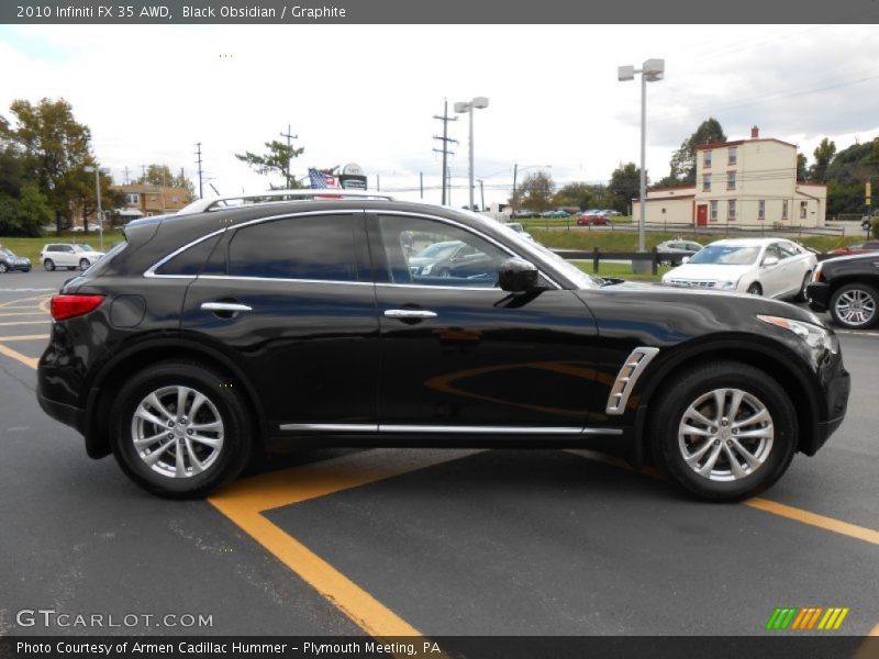 Black Obsidian / Graphite 2010 Infiniti FX 35 AWD
