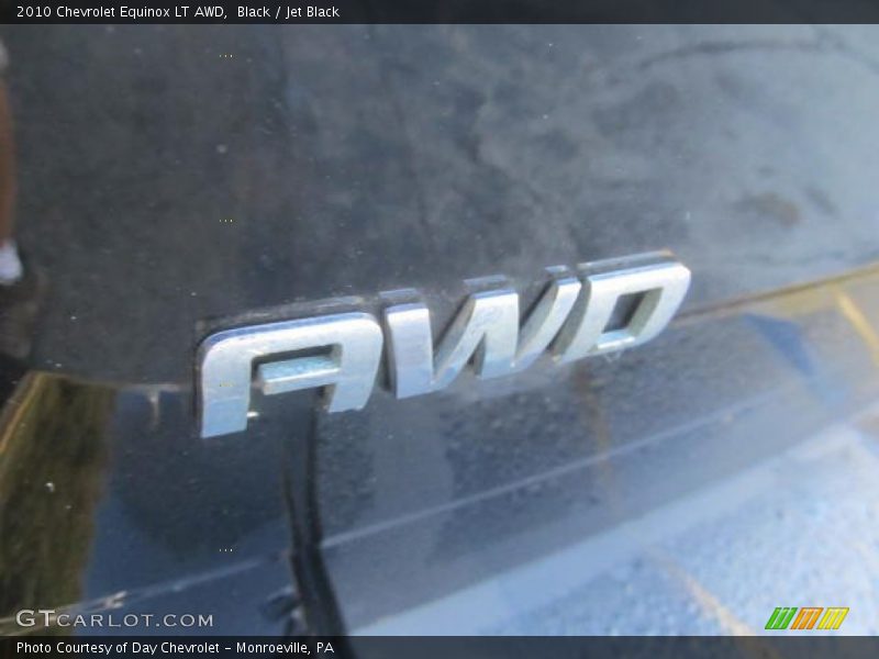 Black / Jet Black 2010 Chevrolet Equinox LT AWD