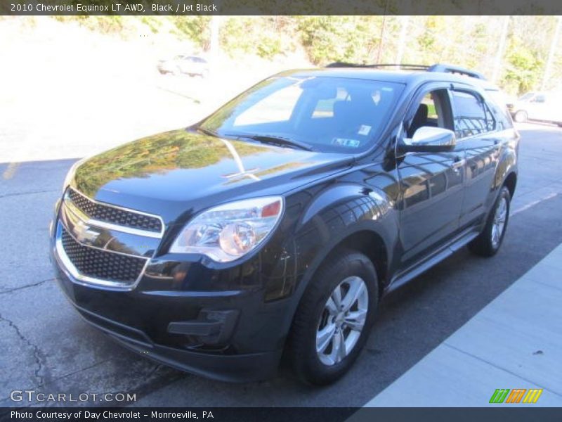 Black / Jet Black 2010 Chevrolet Equinox LT AWD