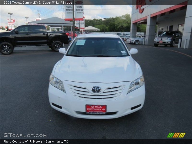 Super White / Bisque 2008 Toyota Camry LE V6