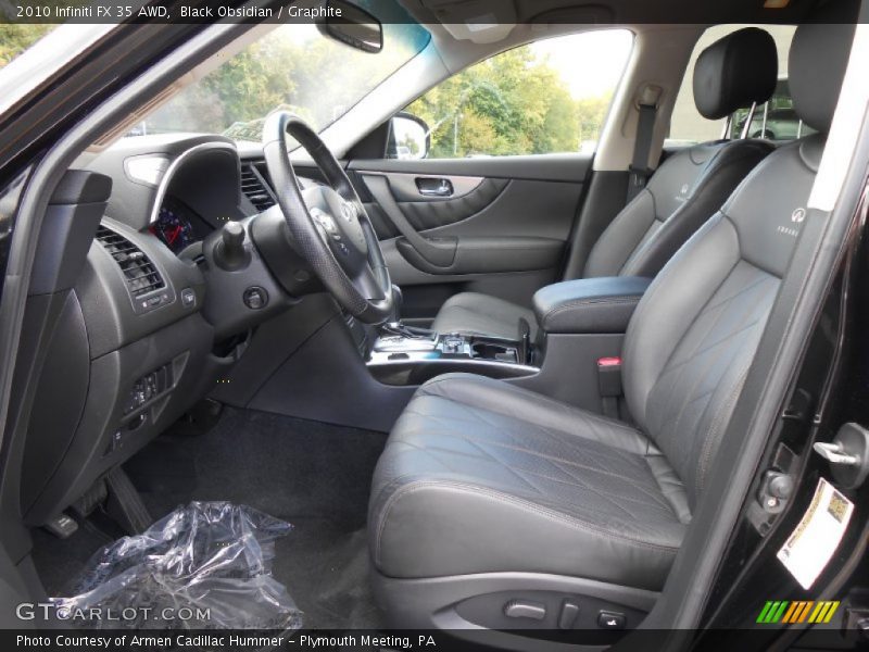 Black Obsidian / Graphite 2010 Infiniti FX 35 AWD