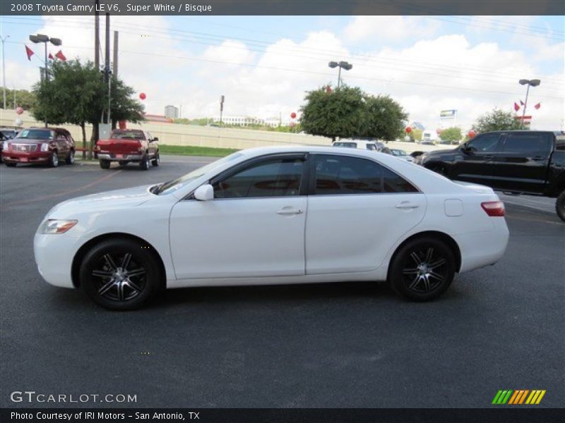 Super White / Bisque 2008 Toyota Camry LE V6