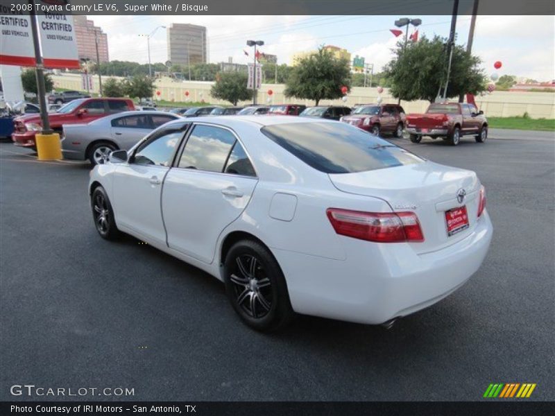 Super White / Bisque 2008 Toyota Camry LE V6