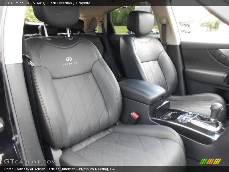 Black Obsidian / Graphite 2010 Infiniti FX 35 AWD