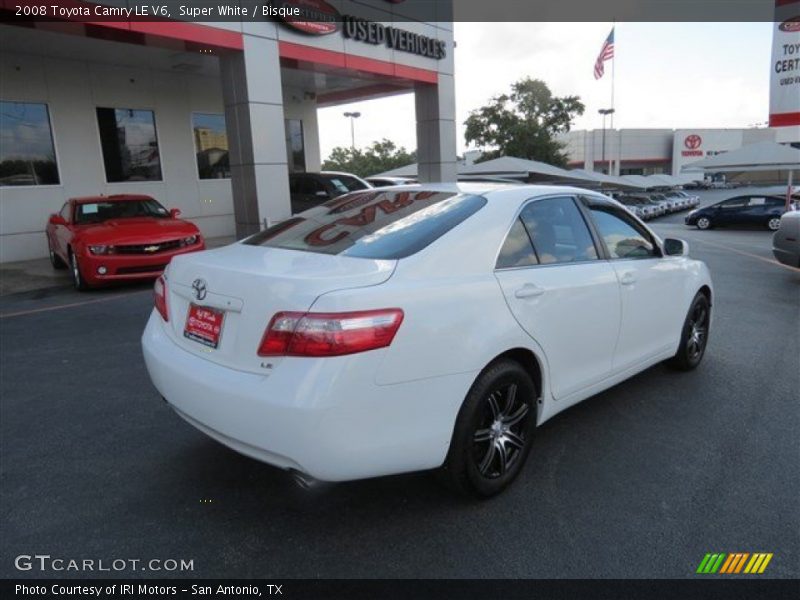 Super White / Bisque 2008 Toyota Camry LE V6