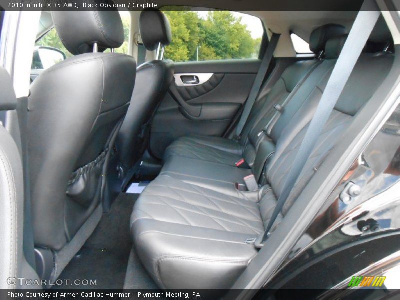 Black Obsidian / Graphite 2010 Infiniti FX 35 AWD