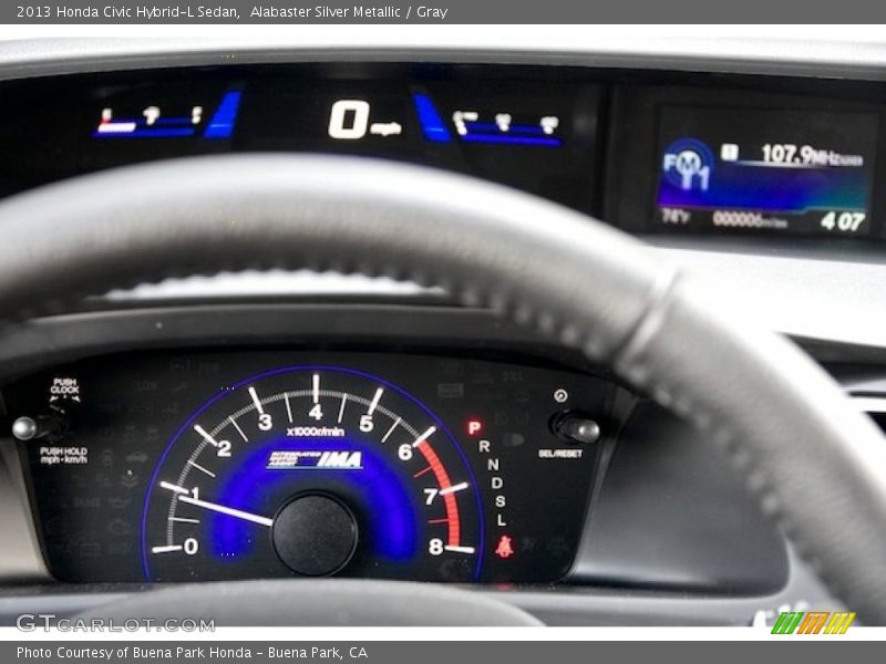  2013 Civic Hybrid-L Sedan Hybrid-L Sedan Gauges