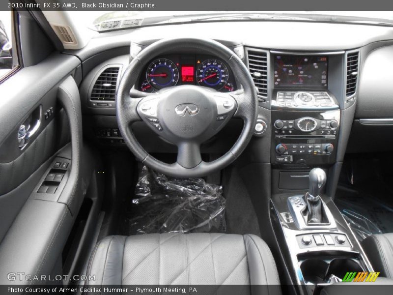 Black Obsidian / Graphite 2010 Infiniti FX 35 AWD