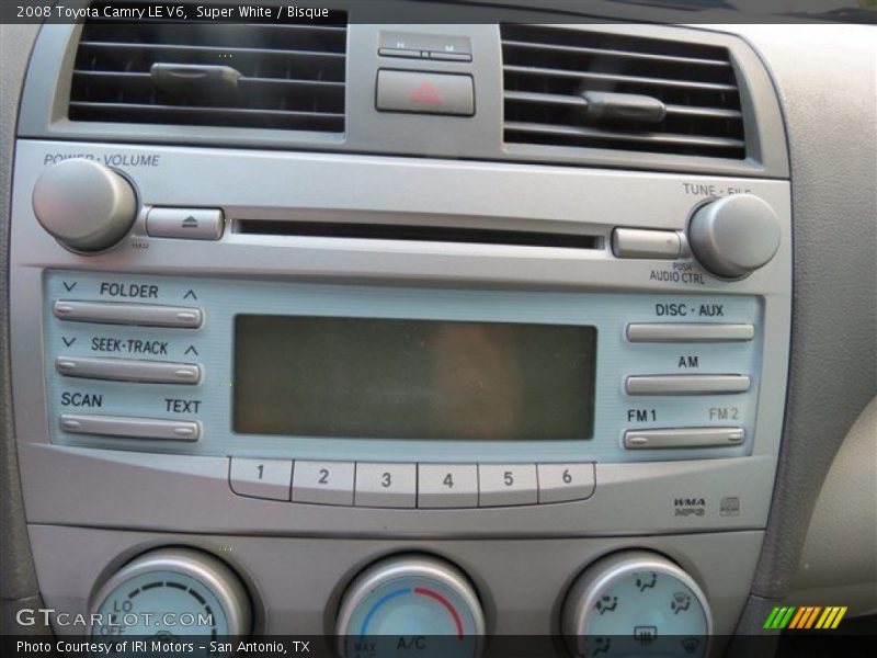 Super White / Bisque 2008 Toyota Camry LE V6