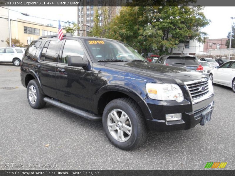 Black / Black 2010 Ford Explorer XLT 4x4