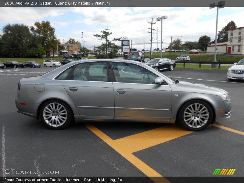 Quartz Gray Metallic / Platinum 2006 Audi A4 2.0T Sedan