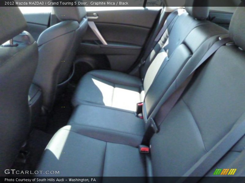 Graphite Mica / Black 2012 Mazda MAZDA3 i Grand Touring 5 Door
