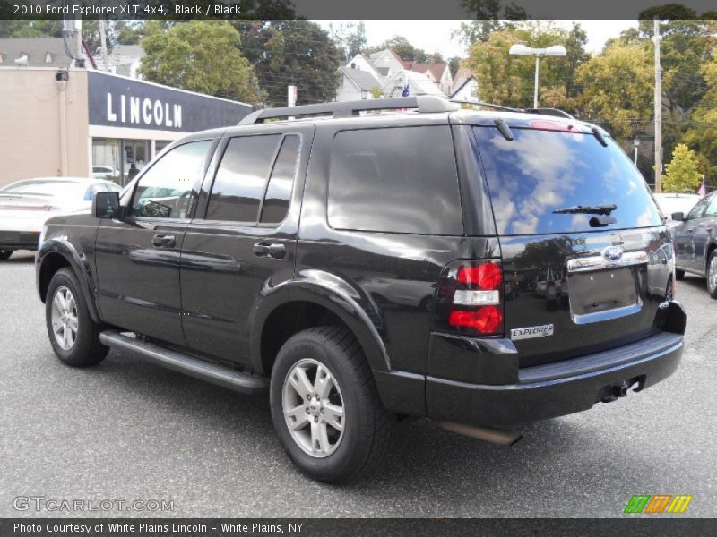 Black / Black 2010 Ford Explorer XLT 4x4