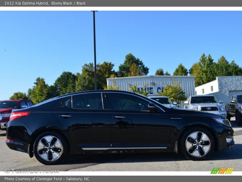 Ebony Black / Black 2012 Kia Optima Hybrid