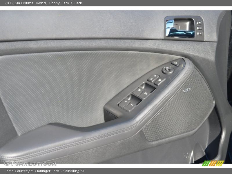 Ebony Black / Black 2012 Kia Optima Hybrid