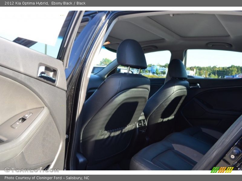 Ebony Black / Black 2012 Kia Optima Hybrid