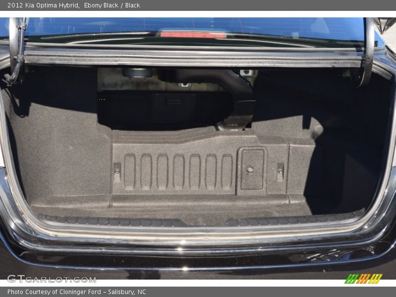 Ebony Black / Black 2012 Kia Optima Hybrid