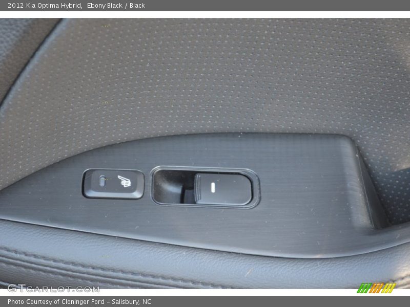 Ebony Black / Black 2012 Kia Optima Hybrid