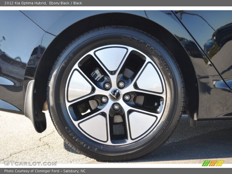 Ebony Black / Black 2012 Kia Optima Hybrid