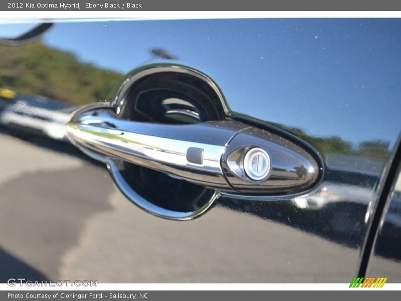 Ebony Black / Black 2012 Kia Optima Hybrid