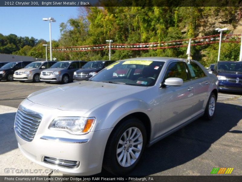 Bright Silver Metallic / Black 2012 Chrysler 300