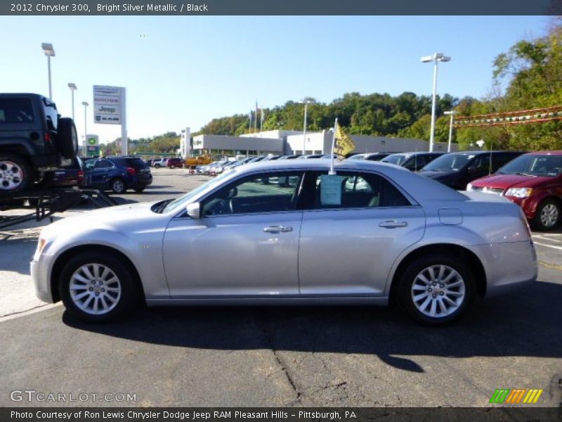 Bright Silver Metallic / Black 2012 Chrysler 300