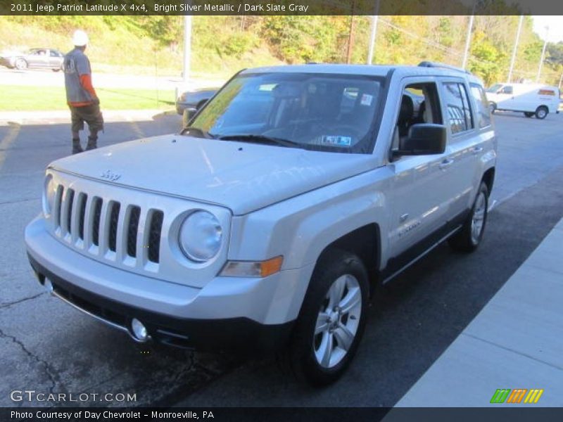 Bright Silver Metallic / Dark Slate Gray 2011 Jeep Patriot Latitude X 4x4