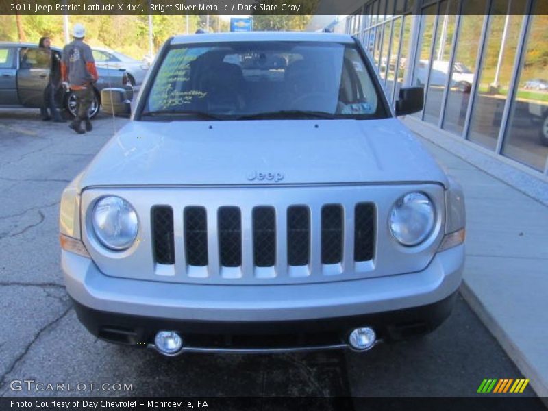 Bright Silver Metallic / Dark Slate Gray 2011 Jeep Patriot Latitude X 4x4