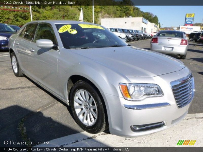 Bright Silver Metallic / Black 2012 Chrysler 300