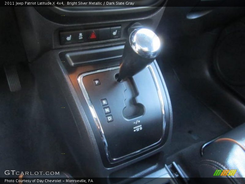 Bright Silver Metallic / Dark Slate Gray 2011 Jeep Patriot Latitude X 4x4