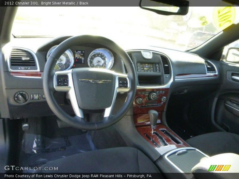Bright Silver Metallic / Black 2012 Chrysler 300