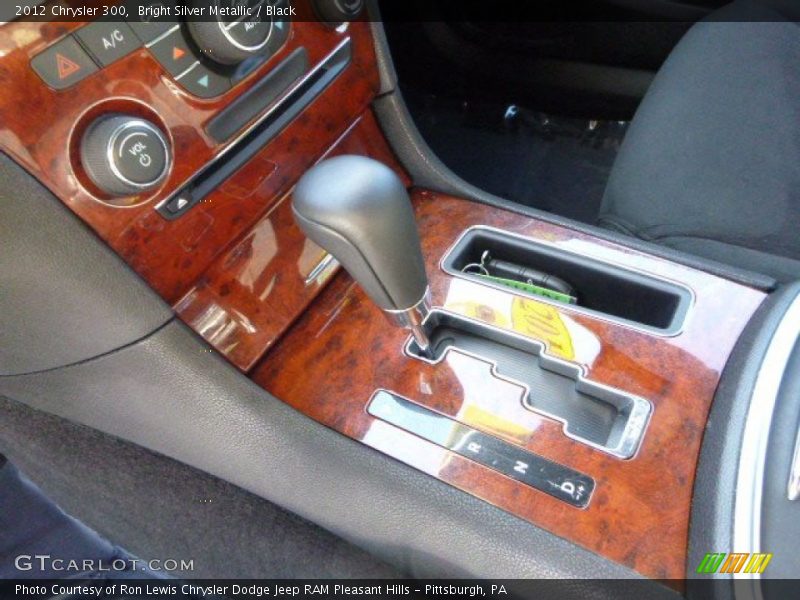 Bright Silver Metallic / Black 2012 Chrysler 300