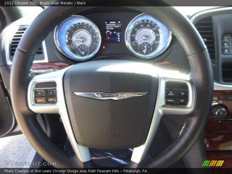 Bright Silver Metallic / Black 2012 Chrysler 300