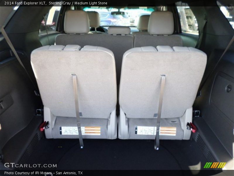 Sterling Gray / Medium Light Stone 2014 Ford Explorer XLT