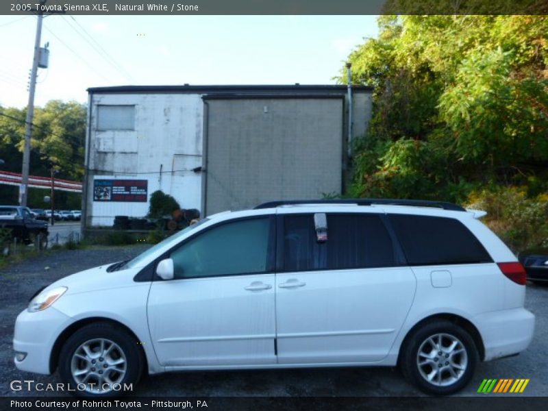 Natural White / Stone 2005 Toyota Sienna XLE