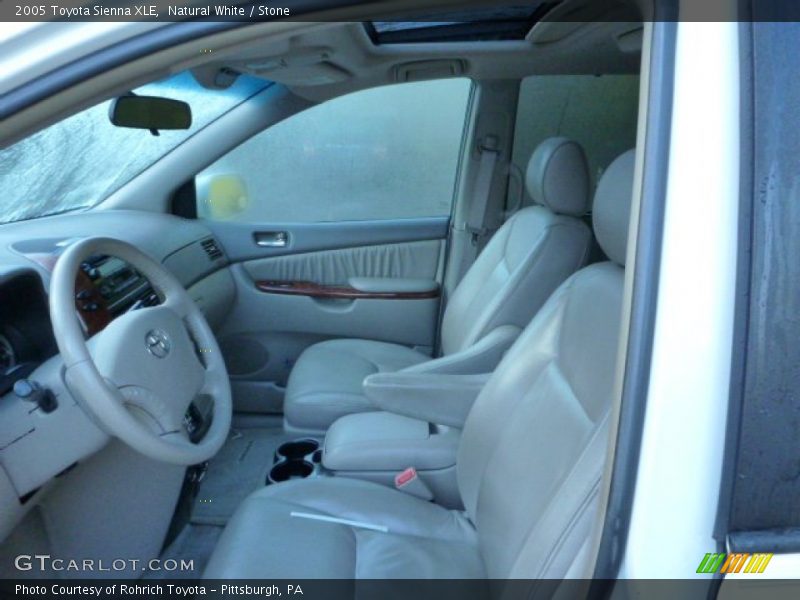 Natural White / Stone 2005 Toyota Sienna XLE