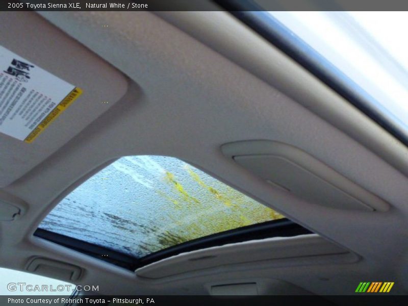 Natural White / Stone 2005 Toyota Sienna XLE