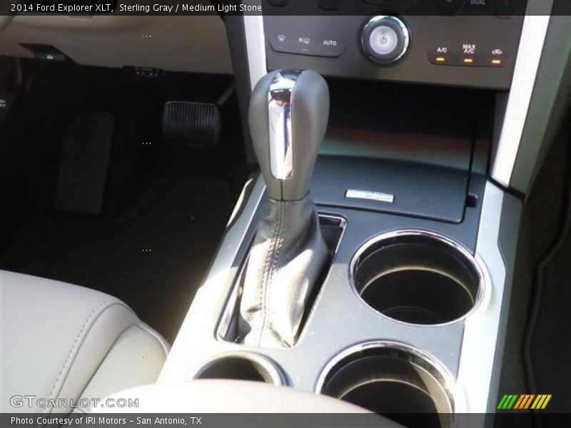 Sterling Gray / Medium Light Stone 2014 Ford Explorer XLT