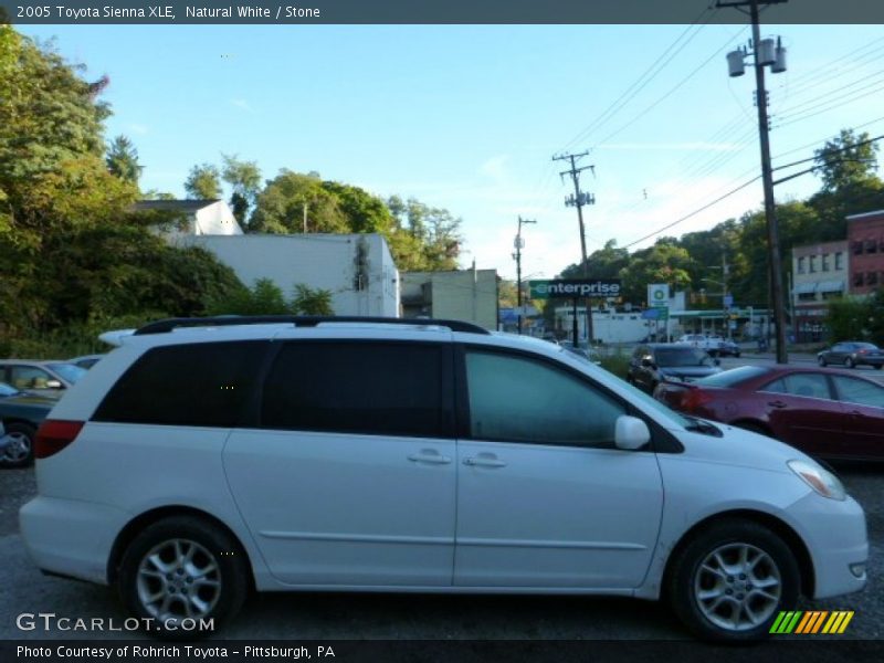 Natural White / Stone 2005 Toyota Sienna XLE