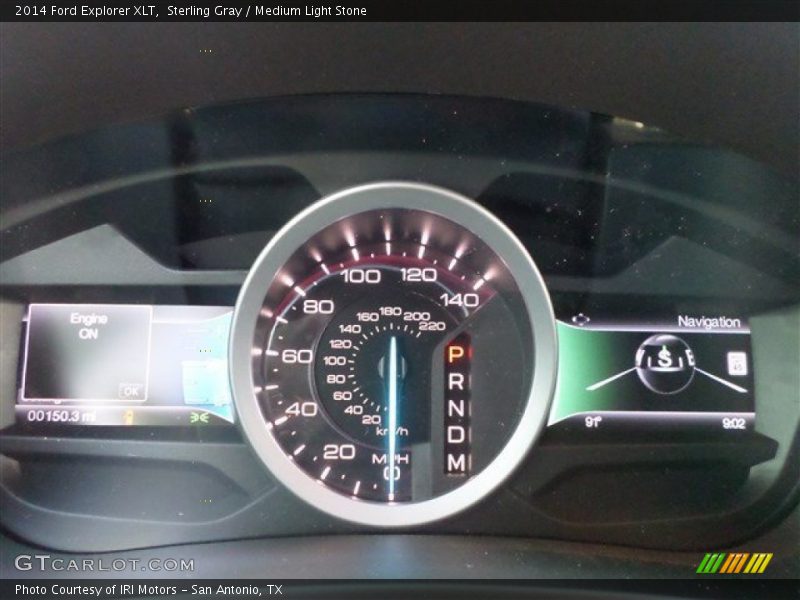 Sterling Gray / Medium Light Stone 2014 Ford Explorer XLT