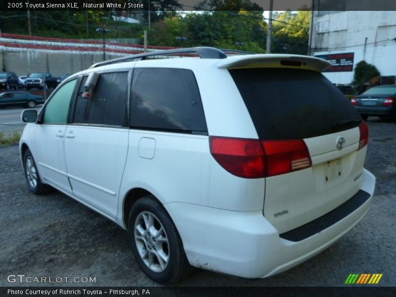 Natural White / Stone 2005 Toyota Sienna XLE