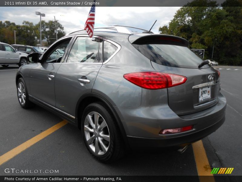 Graphite Shadow / Graphite 2011 Infiniti EX 35 AWD