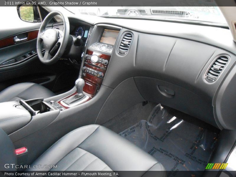 Dashboard of 2011 EX 35 AWD