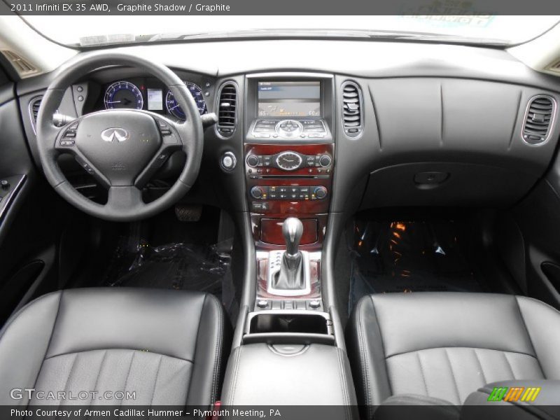 Dashboard of 2011 EX 35 AWD