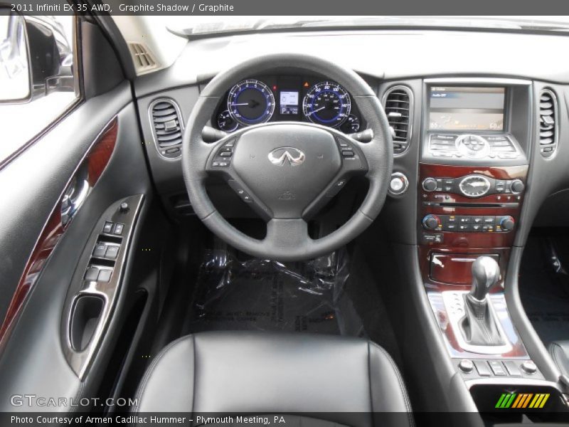 Dashboard of 2011 EX 35 AWD