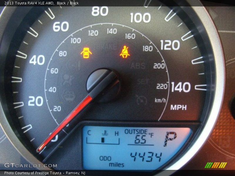 Black / Black 2013 Toyota RAV4 XLE AWD